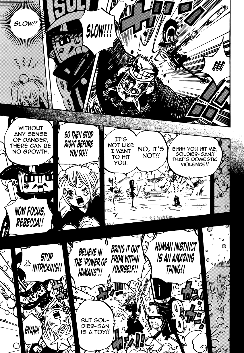 One Piece, Chapter 733 image 15